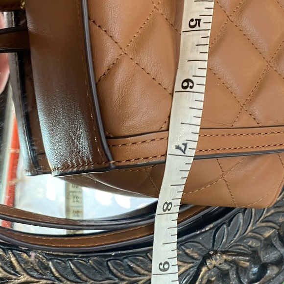 Michael Kors Brown Quilted Crossbody Bag - Picture 9 of 11